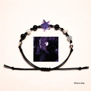 Celestial Star Bracelet – Amethyst Purple
