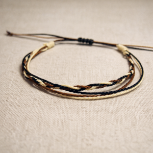 Essential Braided Bracelet – Earth Tone