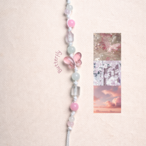 Blush Flutter Adjustable Bracelet