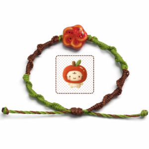 Peachy Bear Adjustable Bracelet